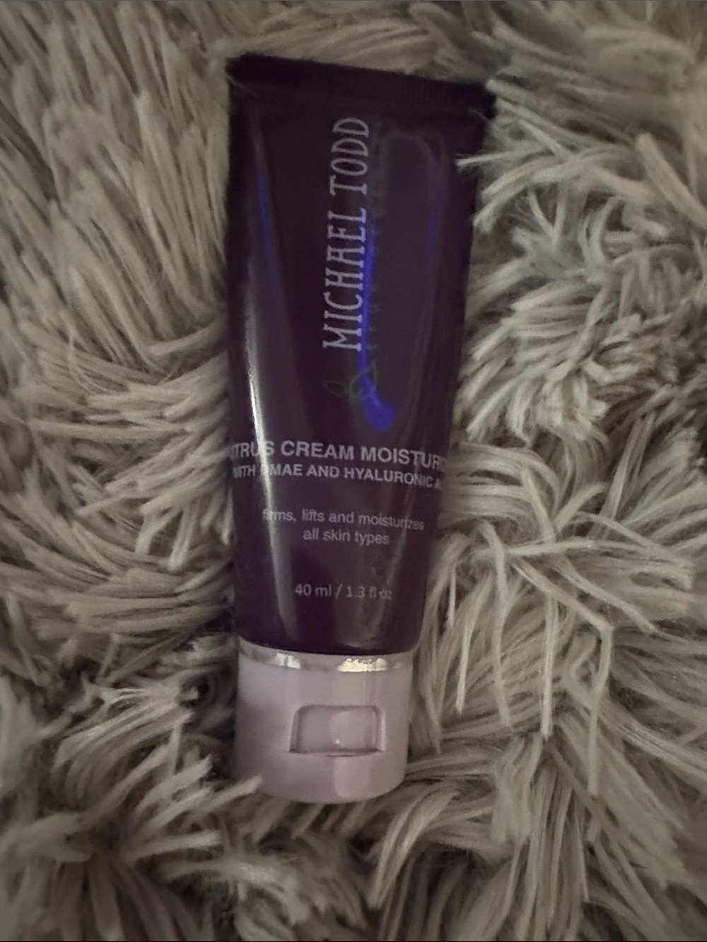 Michael Todd citrus cream moisturizer with DMAE and hyaluronic acid